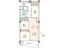【神奈川県/横浜市青葉区藤が丘】藤が丘マンション 間取り図