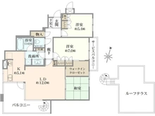 【神奈川県/川崎市高津区末長】セブンフォレストヒルメイプルコート 間取り図