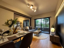 【東京都/府中市是政】ダイアパレスリバーサイド府中是政 リビング・ダイニング