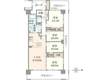 【東京都/府中市東芝町】エフユニバース 間取り図