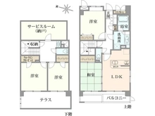 【神奈川県/横浜市港南区港南】ライオンズガーデンヒルズ上大岡 間取り図