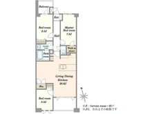 【神奈川県/藤沢市片瀬】グランシティ湘南江ノ島 間取り図