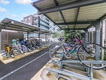 【東京都/新宿区下落合】プラウド高田馬場 駐輪場：駐輪場