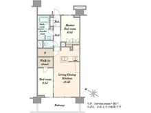 【東京都/新宿区下落合】プラウド高田馬場 間取り図