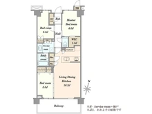 【東京都/新宿区高田馬場】パークシティ高田馬場 間取り図