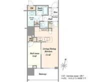 【東京都/新宿区高田馬場】パークシティ高田馬場 間取り図