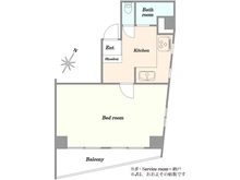 【東京都/新宿区高田馬場】高田馬場西商店街ビル 間取り図