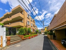 【東京都/新宿区下落合】ファミールグラン目白 前面道路