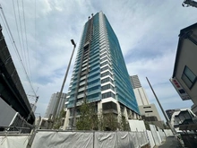 【東京都/江戸川区南小岩】プラウドタワー小岩フロント 建築中の外観