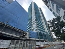【東京都/江戸川区南小岩】プラウドタワー小岩フロント 建築中の外観