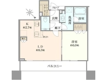 【東京都/新宿区大久保】スカイフォレストレジデンス 間取り図