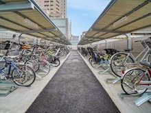 【東京都/新宿区原町】プラウド新宿牛込柳町 駐輪場