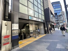 【東京都/中央区日本橋人形町】グランスイート日本橋人形町 「人形町」駅（現地より約50m）：東京メトロ日比谷線・都営浅草線