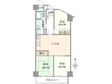 【東京都/三鷹市上連雀】三鷹ロイヤルハイツ 間取り図