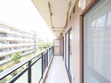 【神奈川県/川崎市多摩区中野島】マイキャッスル登戸 バルコニー