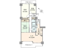 【東京都/武蔵野市八幡町】クラルテ武蔵野 間取り図