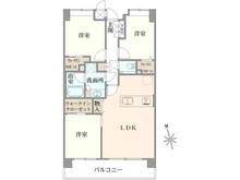 【東京都/三鷹市下連雀】ファミール三鷹グランデージ 間取り図
