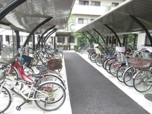 【東京都/三鷹市下連雀】パークハイム三鷹 駐輪場