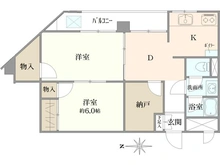 【東京都/武蔵野市境南町】プレジデント武蔵野 間取り図