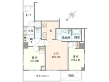 【東京都/武蔵野市中町】アドリーム三鷹 間取り図