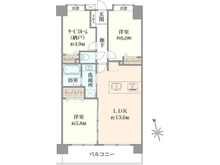 【東京都/三鷹市下連雀】サンティール三鷹サウスウイング 間取り図