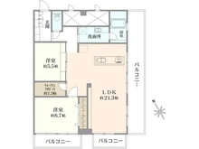 【東京都/目黒区中目黒】秀和恵比寿レジデンス 間取り図
