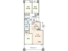 【東京都/武蔵野市緑町】武蔵野ガレリア ヴェルデテラッツァ 間取り図
