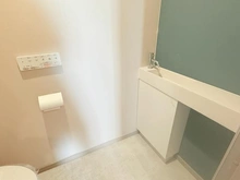 【東京都/目黒区三田】恵比寿ガーデンテラス壱番館 トイレ（手洗いカウンター）