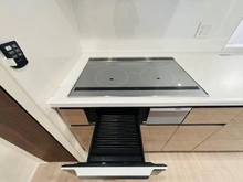 【大阪府/大阪市中央区瓦町】クレヴィアタワー大阪本町 キッチン：IHクッキングヒーター・グリル