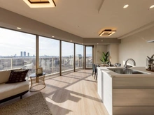 【大阪府/大阪市西区江之子島】阿波座ライズタワーズフラッグ46 リビング・ダイニング