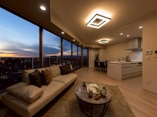 【大阪府/大阪市西区江之子島】阿波座ライズタワーズフラッグ46 リビング・ダイニング