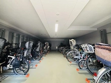 【大阪府/堺市堺区向陵西町】サンメゾン三国ヶ丘レジデンス 駐輪場：利用料金：200円～500円(1台)