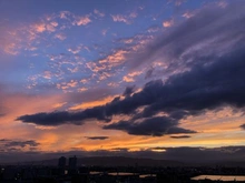 【大阪府/大阪市福島区吉野】大阪ウエストゲートタワー 眺望：LDからの眺望：北西方向の夕景