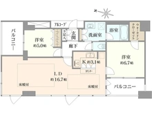 【大阪府/大阪市福島区吉野】大阪ウエストゲートタワー 間取り図