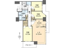 【大阪府/大阪市中央区北浜】北浜ミッドタワー 間取り図