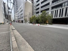 【大阪府/大阪市中央区安土町】クレヴィアタワー御堂筋本町 前面道路
