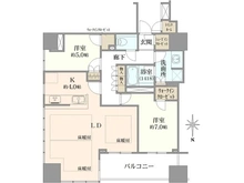 【大阪府/大阪市中央区安土町】クレヴィアタワー御堂筋本町 間取り図