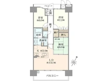 【大阪府/大阪市北区長柄東】ours(アワーズ) 間取り図
