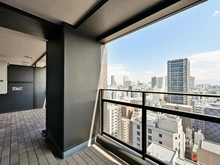 【大阪府/大阪市中央区久太郎町】プレサンスレジェンド堺筋本町タワー バルコニー