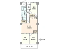 【兵庫県/神戸市中央区熊内町】熊内スカイハイツ 間取り図