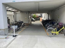 【大阪府/大阪市淀川区塚本】塚本東コーポ A棟 駐輪場