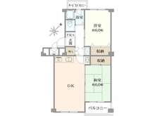【大阪府/大阪市淀川区塚本】塚本東コーポ A棟 間取り図