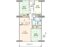 【兵庫県/神戸市長田区長尾町】グリーンヒルズ鷹取 間取り図