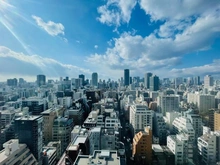 【大阪府/大阪市中央区谷町】ザ・ファインタワー大手前 眺望：リビングダイニング西側