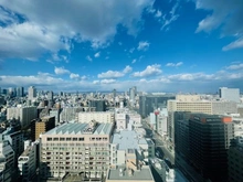 【大阪府/大阪市中央区谷町】ザ・ファインタワー大手前 眺望：リビングダイニング北側