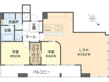 【大阪府/大阪市北区中之島】N4.TOWER 間取り図