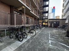【大阪府/大阪市北区中崎西】レック北梅田 駐輪場