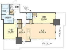 【兵庫県/神戸市中央区新港町】ベイシティタワーズ神戸WEST 間取り図