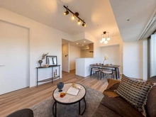 【大阪府/大阪市中央区内久宝寺町】グランドメゾン上町台レジデンスタワー リビング・ダイニング