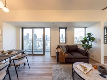 【大阪府/大阪市中央区内久宝寺町】グランドメゾン上町台レジデンスタワー リビング・ダイニング